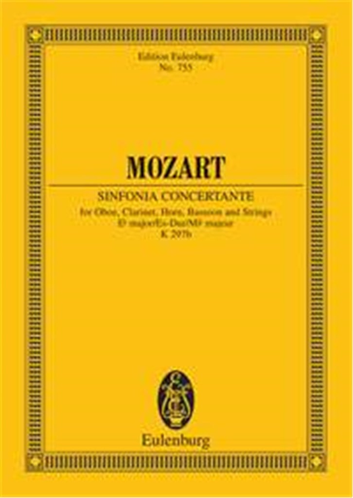 Sinfonia concertante Eb major KV 297b